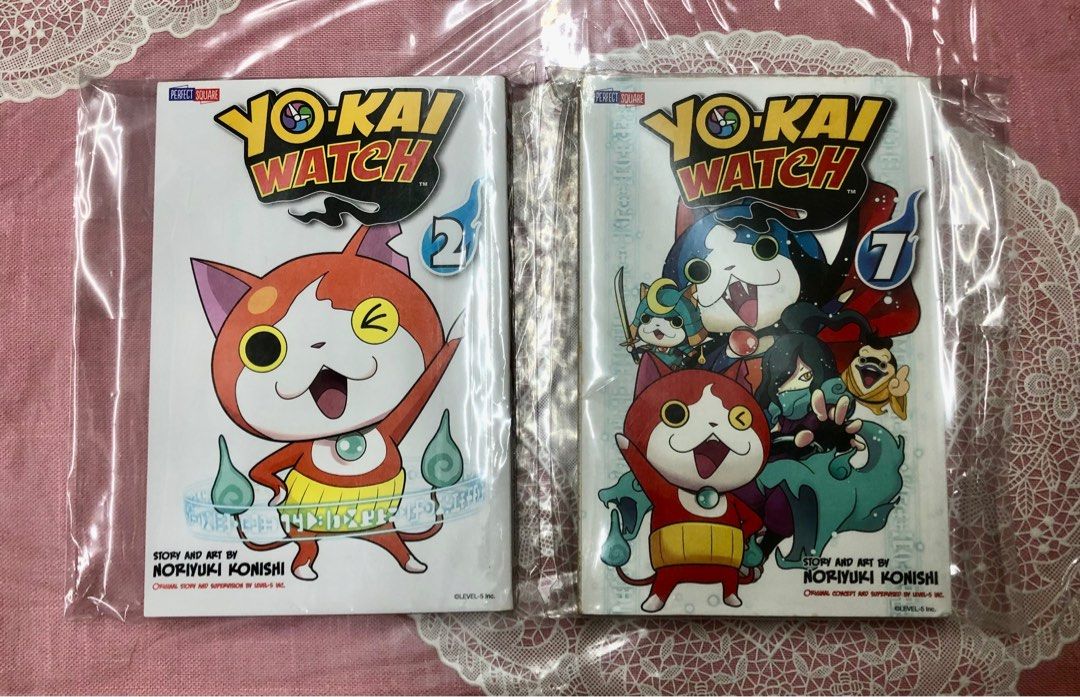 Yo Kai Watch Volume 1&7 (Category: Comics & Manga) located in Binan City. Submitted by elf.0000 (Listing ID 1397862229, Image 1). Description: P800.00 plus shipping cost In very good condition, has some yellow paper stains Not guaranteed in mint condition What you see is what you get Payment via gcash Ship thru jnt or lalamove.