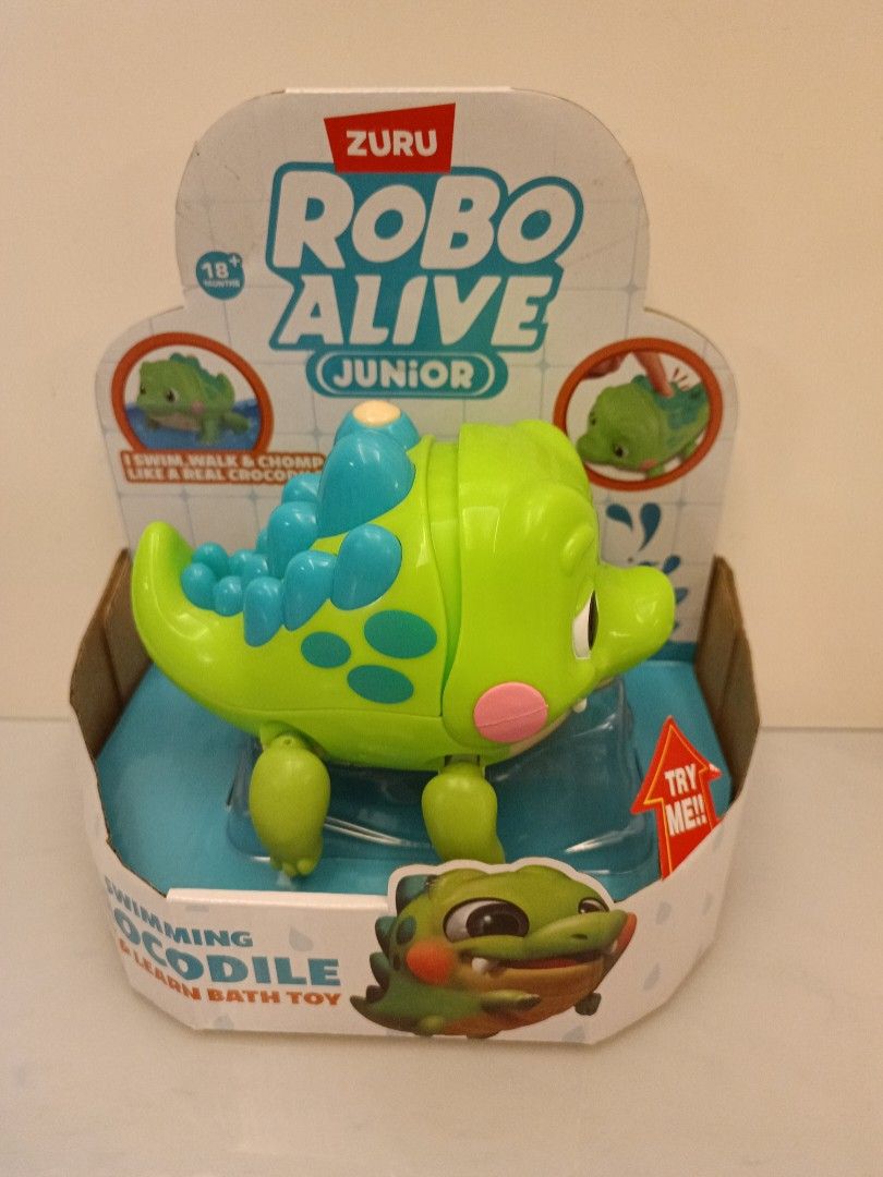 Zuru Robo Alive Crocodile 電動鱷魚仔, 興趣及遊戲, 玩具& 遊戲類