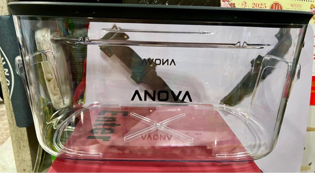 ANOVA SOUS VIDE KIT (COOKER PLUS TUB) (Category: Cookers) located in Quezon City. Submitted by bigmommashoppe (Listing ID 1398096078, Image 2). Description: ANOVA PRECISION COOKER PLUS 16L COOKER CONTAINER 220Volts .
