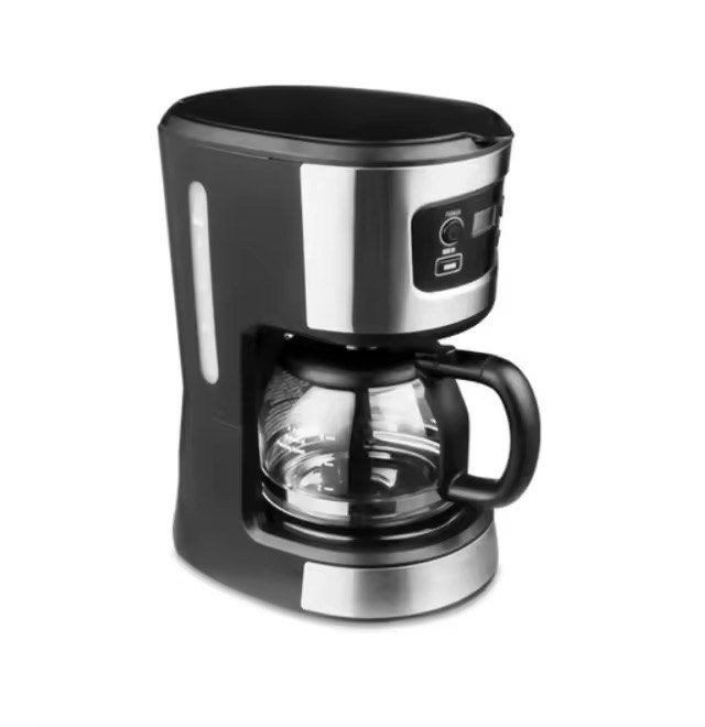 Baumann Living 5-Cup Programmable Coffee Maker (Category: Coffee Machines & Makers) located in Taguig. Submitted by gownforrentph (Listing ID 1398110696, Image 2). Description: - Baumann Living 5-Cup Programmable Coffee Maker - Auto-brew function for scheduled brewing - Includes a removable and reusable filter basket - Comes with a 5-cup glass carafe - Enjoy fresh coffee with ease!.