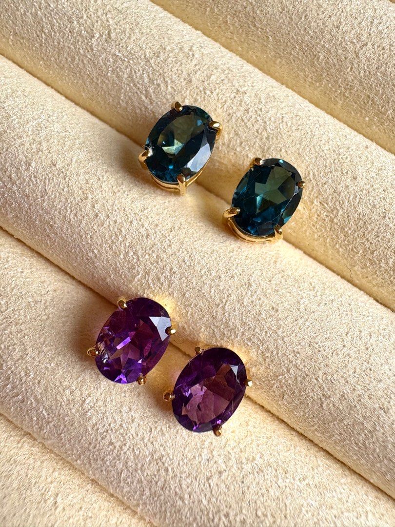 Birthstone Stud Earrings (Category: Earrings) located in Cavite. Submitted by daintyme.03 (Listing ID 1398044136, Image 1). Description: 💙BIRTHSTONE STUD EARRINGS💜 Starts at 14,000php 💙1.5ct (3tcw) Oval Cut Natural Gemstone 💜Starts at 1.5g of Gold 💙STANDARD and PAWNABLE Gold 💜18k and 14k Gold Available 💙Yellow, White, and Rose Gold Available 💜Other Gemstone Available 💙Other shapes and sizes available 💜Moissanite (all shape&size) Availab