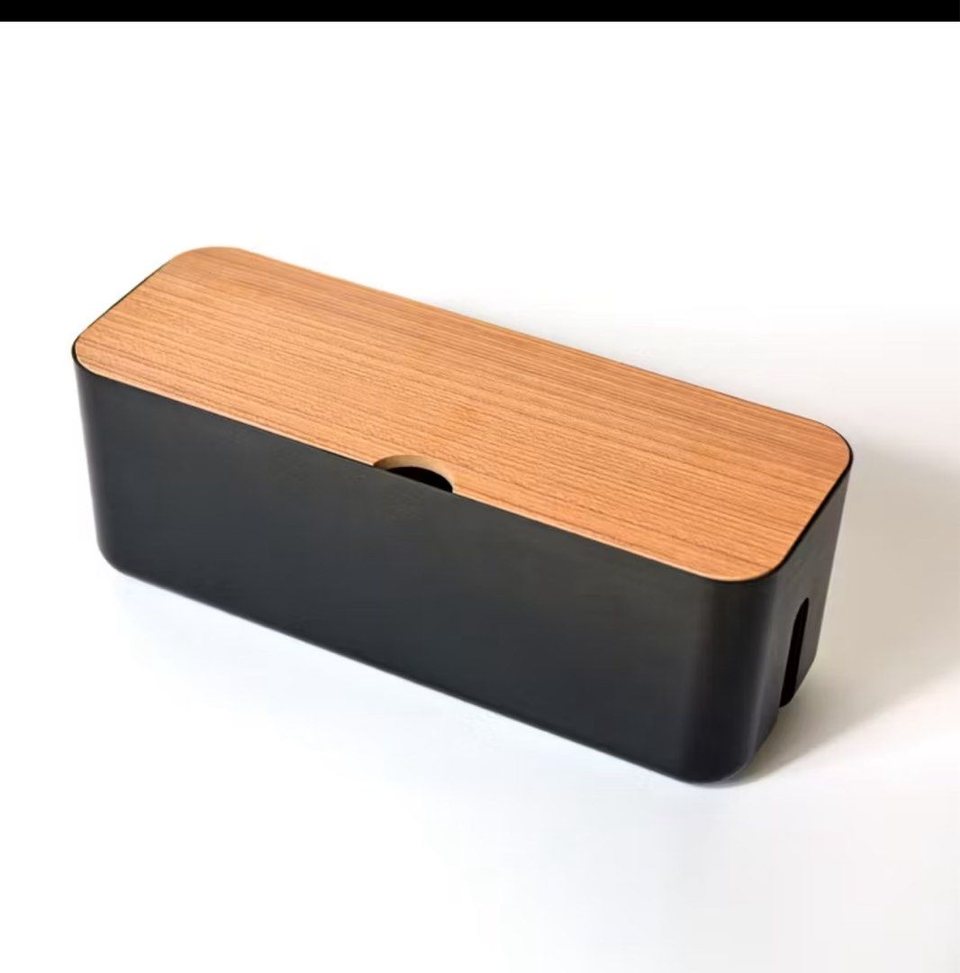Cable management box (Category: Cables & Adaptors) located in Singapore. Submitted by silvershores (Listing ID 1398045662, Image 1). Description: 1 piece left https://sg.shp.ee/AXGEpVi.