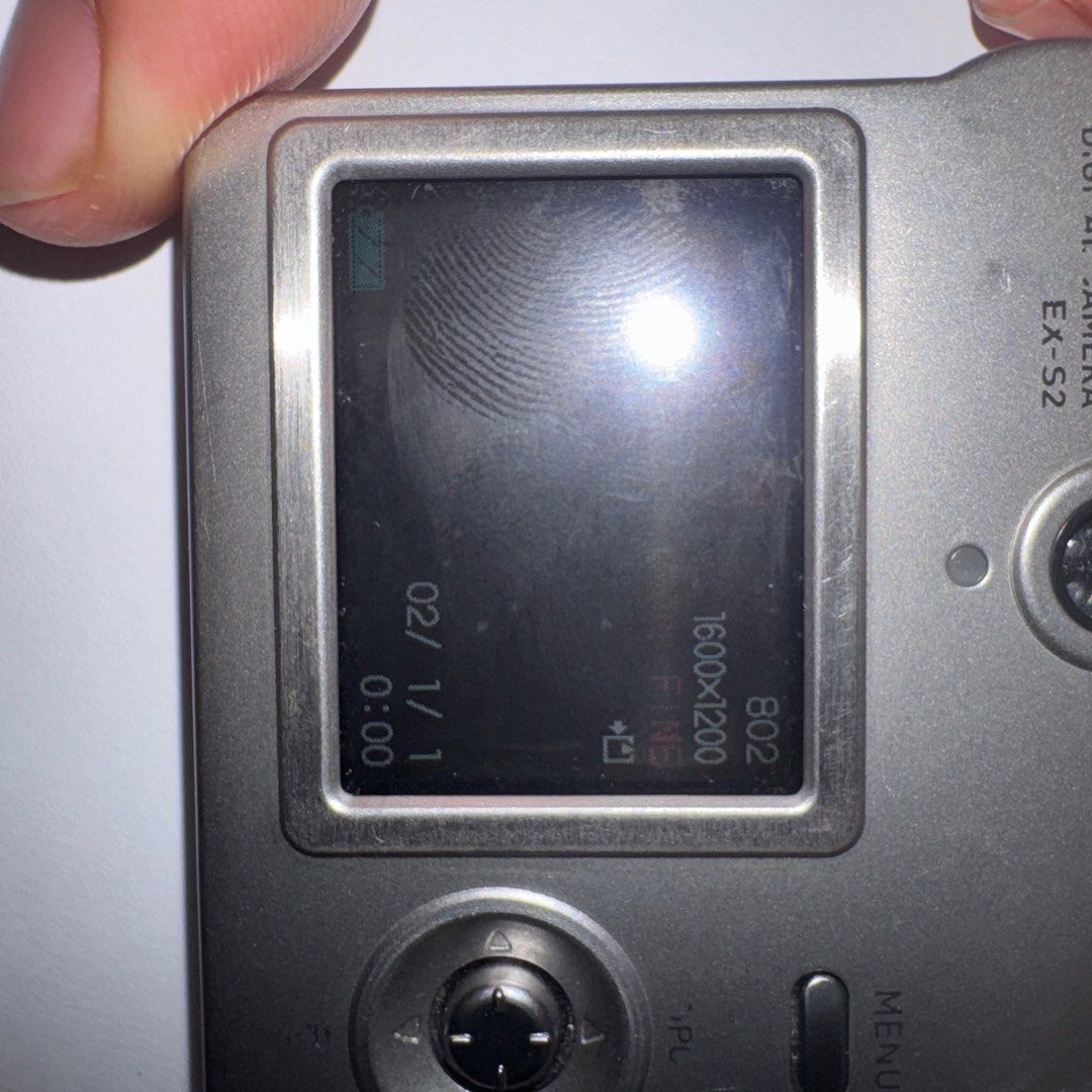 Casio Exilim EX-S2 Digital Camera (Category: Cameras) located in Mandaluyong City. Submitted by username_optional (Listing ID 1398107716, Image 3). Description: Ultra rare card camera LCD BURN does not affect photo As is what you see is UNIT ONLY inclusions - CARD 1 GB, Battery and strap and unit. .