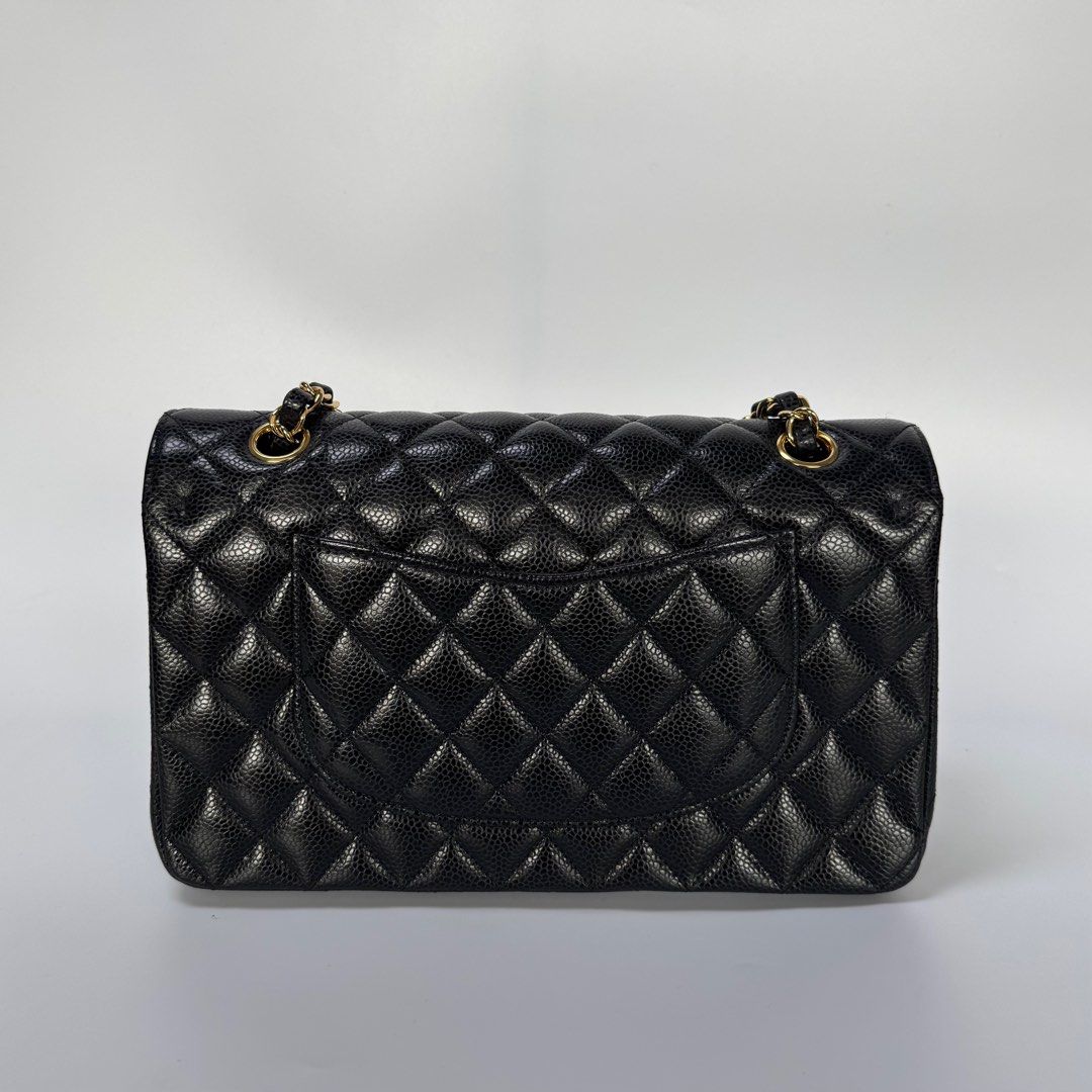 CHANEL MEDIUM DOUBLE FLAP BLACK CAVIAR S30 (Category: Luxury Bags & Wallets) located in Manila. Submitted by cjv.luxury (Listing ID 1398002847, Image 3). Description: CJV- 00033 Inclusions: ENTRUPY, DUSTBAG, AUTHENTICITY CARD & BOX All items are available for 3 months layaway For cash buyers, items are negotiable. Just shoot your offer Trades are welcome, you can bring other luxury bags/items that you wish to sell and we can convert it to store c