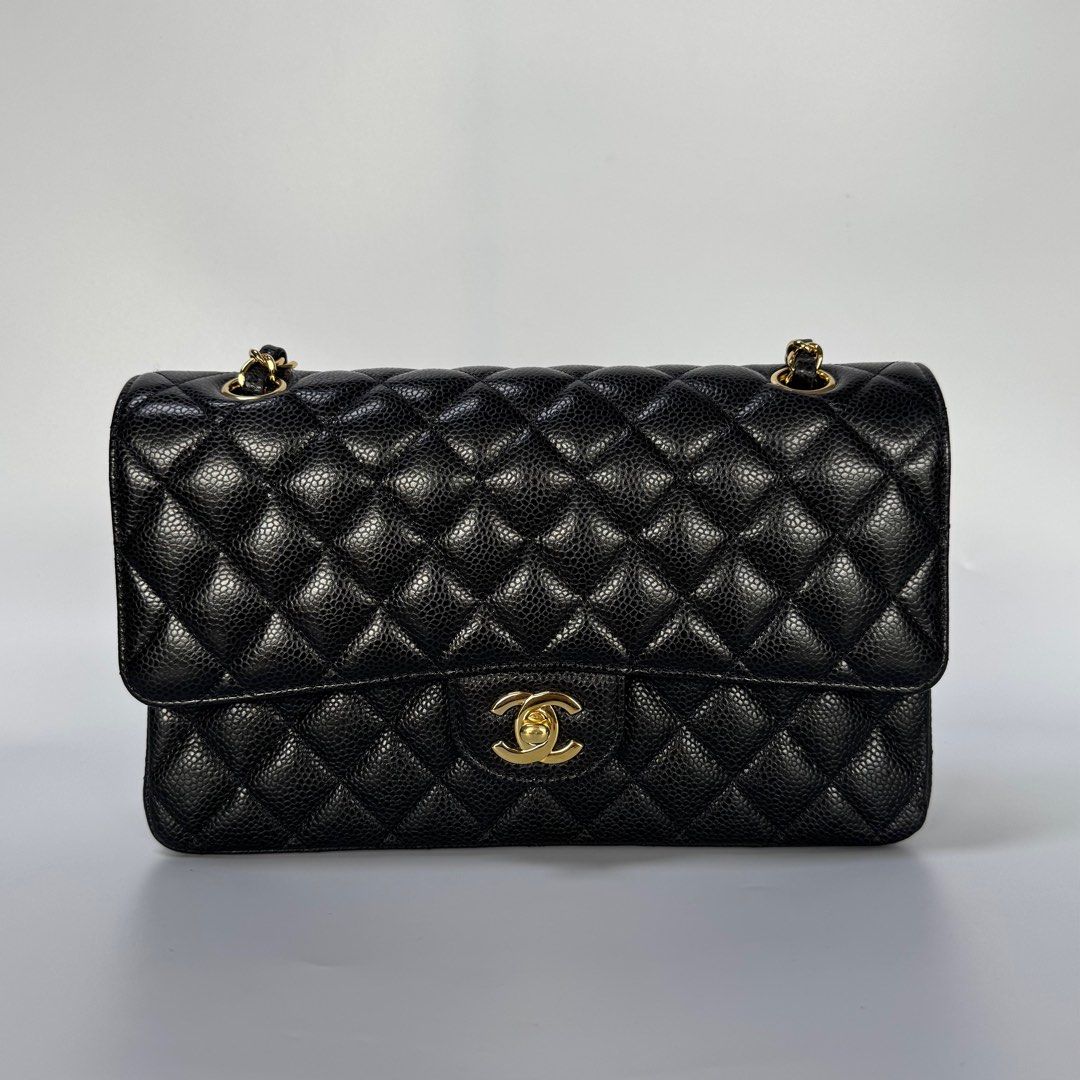 CHANEL MEDIUM DOUBLE FLAP BLACK CAVIAR S30 (Category: Luxury Bags & Wallets) located in Manila. Submitted by cjv.luxury (Listing ID 1398002847, Image 2). Description: CJV- 00033 Inclusions: ENTRUPY, DUSTBAG, AUTHENTICITY CARD & BOX All items are available for 3 months layaway For cash buyers, items are negotiable. Just shoot your offer Trades are welcome, you can bring other luxury bags/items that you wish to sell and we can convert it to store c