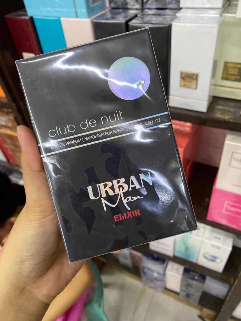 CLUB DE NUIT URBAN ELIXIR ARMAF (Category: Fragrance & Deodorants) located in Manila. Submitted by embere_shop (Listing ID 1397994746, Image 1). Description: Items are not on-hand. For orders, payment is required upon ordering. Release will be the next day (or following day) since we source them from the warehouse. 📌Perfect gift for birthdays, Christmas, o kahit anong okasyon! ✨Hindi ka mapapahiya, promise same na same sa 0G ang amoy at long-las