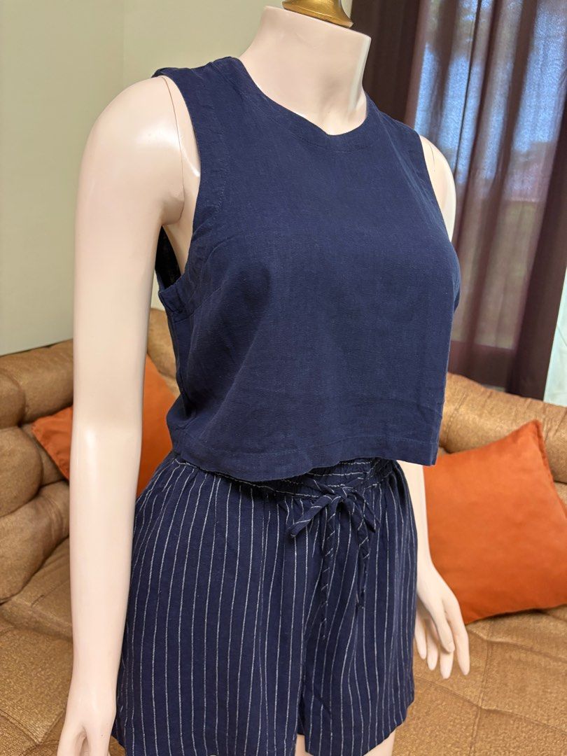 Cotton On Linen Coordinates (Category: Sets or Coordinates) located in Barugo. Submitted by green.trendsetter (Listing ID 1397980297, Image 2). Description: Closet clear-out!✨ Well-loved pieces looking for a new home 💕 Rfs: moving abroad.