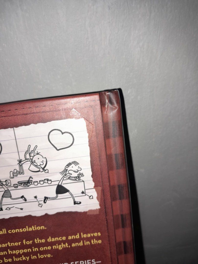 Diary of a Wimpy Kid: The Third Wheel (Category: Children's Books) located in Pasig City. Submitted by alaineeeee (Listing ID 1398095525, Image 3). Description: - loc: Kingstown 2, North Caloocan - Title: Diary of a Wimpy Kid: The Third Wheel - Author: Jeff Kinney - no annotations - minimal book stains - slightly rip at the back as show in the pic.
