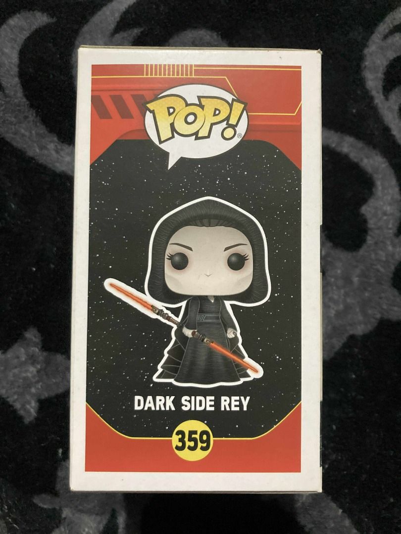Funko Pop! Dark Side Rey #359 (Category: Designer & Blind Box Toys) located in Quezon City. Submitted by quinnzilla (Listing ID 1398025653, Image 3). Description: - Never out of box (NOOB) - Lowest price posted .