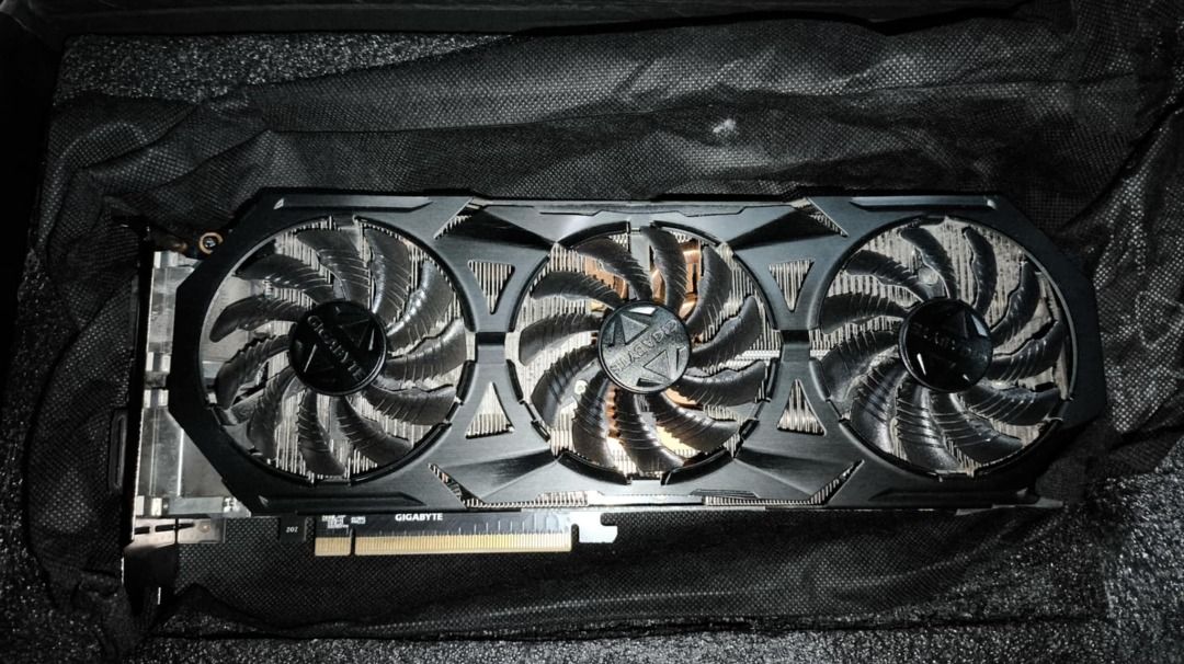 Gigabyte GeForce GTX 980 (Category: Other Accessories) located in Las Pinas. Submitted by alphred06 (Listing ID 1398137784, Image 1). Description: For Sale! 2nd Hand Graphics Card Gigabyte GeForce GTX 980 - Model: GV-N980G1 GAMING-4GD - See attached link for hardware details: https://www.gigabyte.com/Graphics-Card/GV-N980G1-GAMING-4GD-rev-10-11 - Please note that there will no refunds once the item has been handed to the buyer, please make sure t