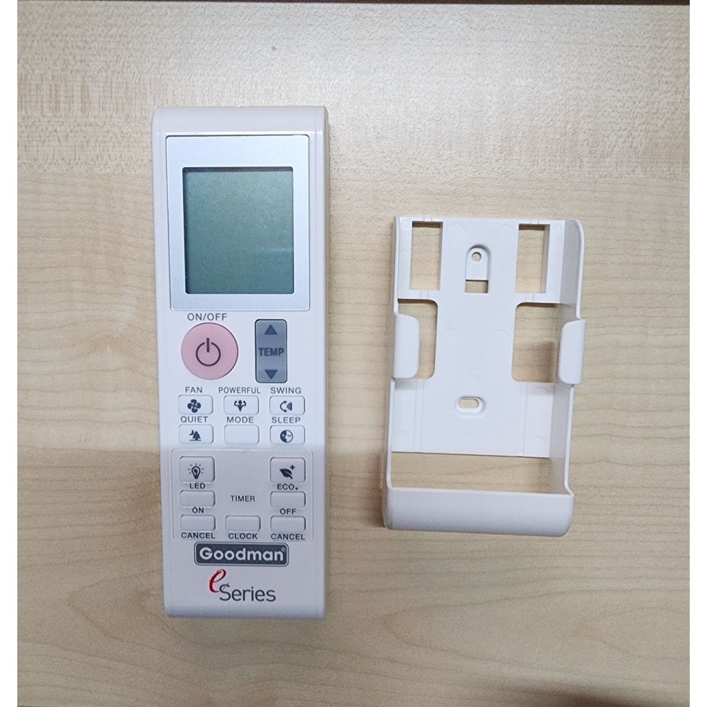 Goodman Aircon E Series Remote Control 3P605270-2, TV & Home Appliances ...