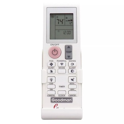 Goodman Aircon E Series Remote Control 3P605270-2, TV & Home Appliances ...