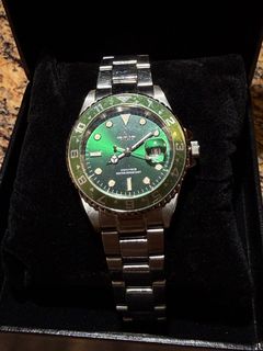 Headlock 綠色錶盤手錶64205550574467110