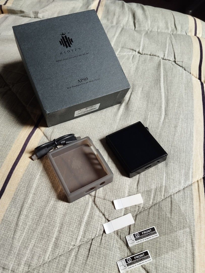 HIDIZS AP80 IEM BUNDLE (Category: Portable Music Players) located in Muntinlupa City. Submitted by hawk030267 (Listing ID 1398003859, Image 1). Description: selling my seldom used HIDIZS AP80 complete with everything that came with the box. package includes moondrop space ship and niceHCK X49 IEMs..