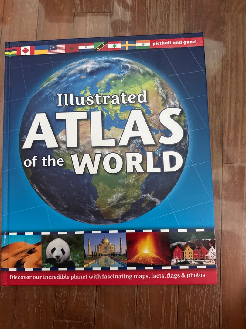 Illustrated Atlas of the World, Hobbies & Toys, Books & Magazines ...