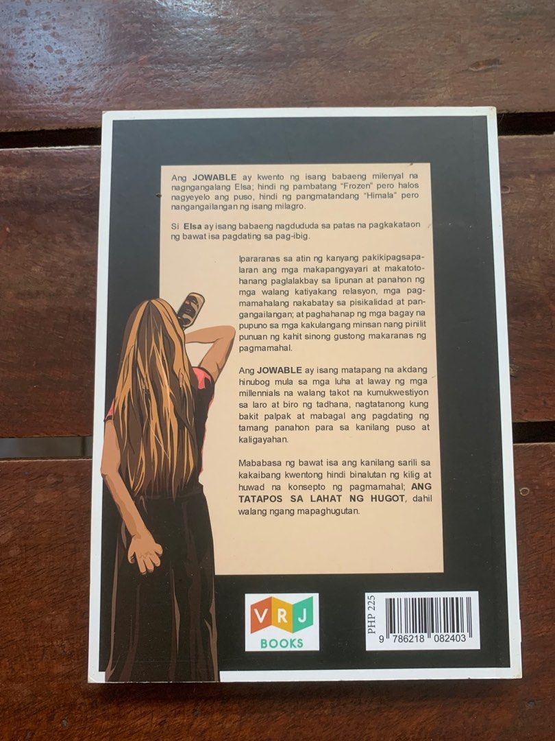 Jowable by Darryl Yap (Category: Storybooks) located in Manila. Submitted by bong3774 (Listing ID 1397983127, Image 2). Description: Like new .