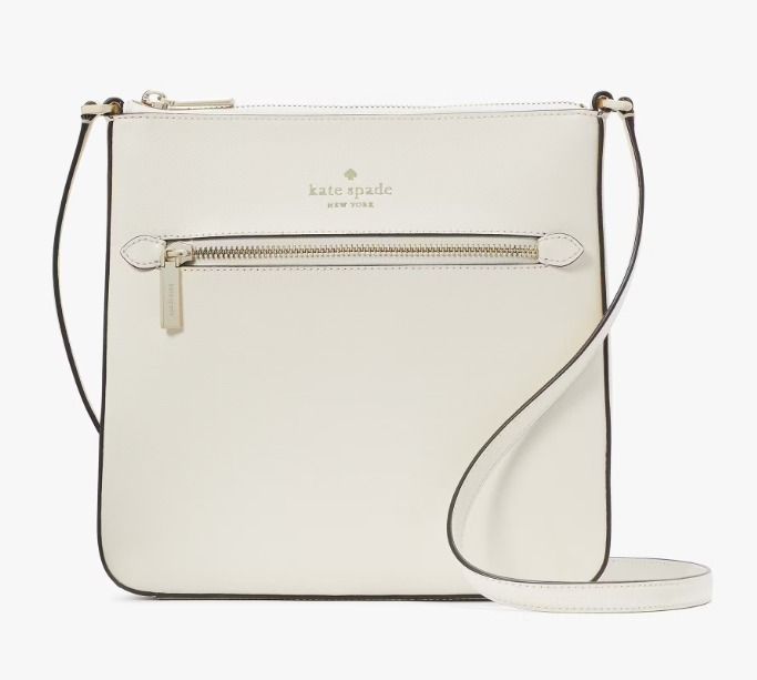 Kate Spade Sadie Large Crossbody (Category: Cross-body Bags) located in San Juan City. Submitted by mia.concep (Listing ID 1398134318, Image 3). Description: Kate Spade Sadie Large Crossbody RFS: Impulse Buy - Saffiano Leather - 2 Way Script Logo Lining - Size Length: 9.68" Height: 9.4" Width: 1.28" - Strap drop: 22" - Exterior: front zip pocket - Interior: front slip pocket; back zip pocket - Zip closure - Foil Embossed With Spade - Dust Bag Not