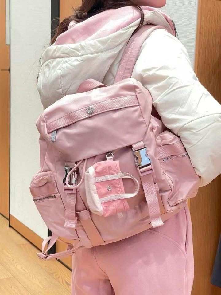 Lululemon Wunderlust Mini Backpack 14L (Category: Backpacks) located in Marikina City. Submitted by smthxtra (Listing ID 1398057218, Image 2). Description: Dimensions: 25.5cm x 14cm x 35.5cm (10” x 5.5” x 14”) Volume: 14L Fits most water bottles up to 32oz (946ml) Product Features(Click to Close) Zippered side pockets Quick-access zippered pocket on front flap Interior pocket designed to hold your water bottle Interior pocket fits a tablet.