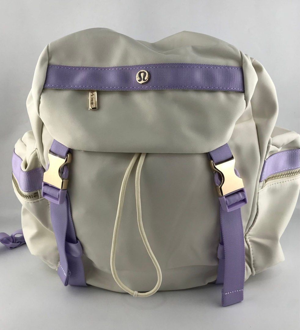Lululemon Wunderlust Mini Backpack 14L (Category: Backpacks) located in Marikina City. Submitted by smthxtra (Listing ID 1398058380, Image 2). Description: Dimensions: 25.5cm x 14cm x 35.5cm (10” x 5.5” x 14”) Volume: 14L Fits most water bottles up to 32oz (946ml) Product Features(Click to Close) Zippered side pockets Quick-access zippered pocket on front flap Interior pocket designed to hold your water bottle Interior pocket fits a tablet.