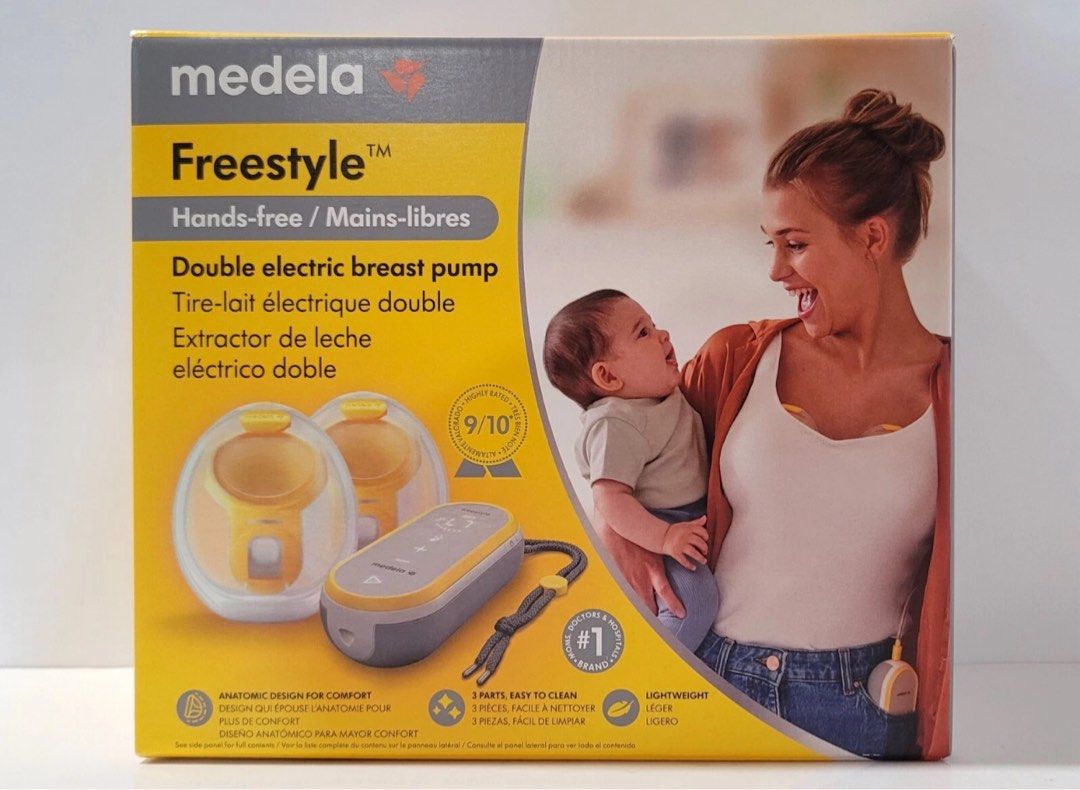 Medela Freestyle Hands-Free Electric Pump (Category: Breastfeeding & Bottle Feeding) located in Manila. Submitted by angelfajardo (Listing ID 1398132941, Image 1). Description: Brand New From USA 🇺🇸 No warranty Retails at ₱27,000+ My personal favorite breast pump ❤️.