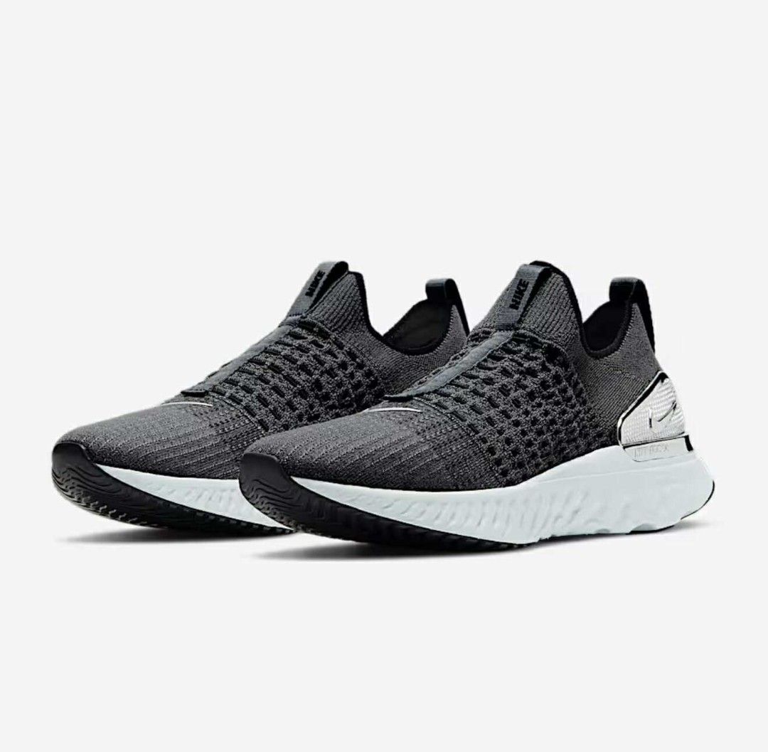 Nike React Phantom Run Flyknit 2 Running Shoes (Category: Sneakers) located in Antipolo. Submitted by miss.rl (Listing ID 1398100485, Image 1). Description: Nike Men's React Phantom Run Flyknit 2 Road Running Shoes - Iron Grey Size 12 Rfs: Upsize to 13 Used only thrice.