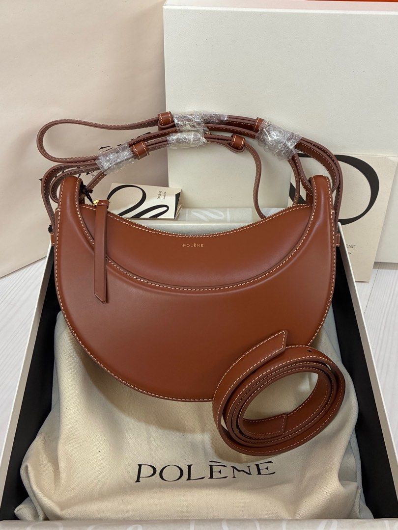 Polene Numero Dix Cognac (Category: Luxury Bags & Wallets) located in Marikina City. Submitted by marketphluxury (Listing ID 1352350425, Image 1). Description: Brand new complete with Paris store receipt. Comes with crossbody long strap..