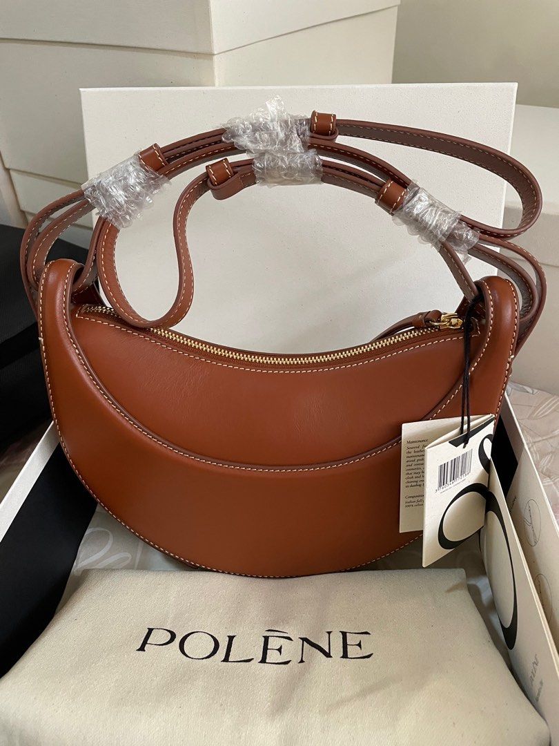 Polene Numero Dix Cognac (Category: Luxury Bags & Wallets) located in Marikina City. Submitted by marketphluxury (Listing ID 1352350425, Image 2). Description: Brand new complete with Paris store receipt. Comes with crossbody long strap..
