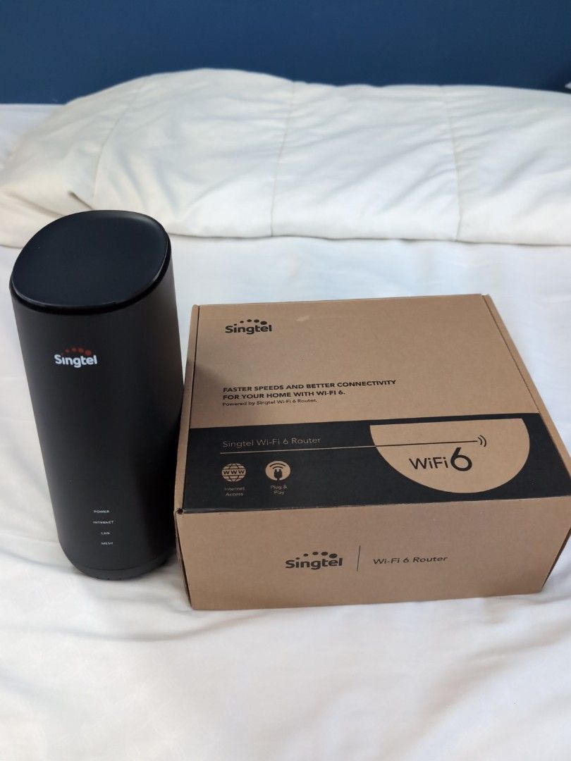 Singtel WiFi 6 Router RT5703W-D171, Computers & Tech, Parts ...