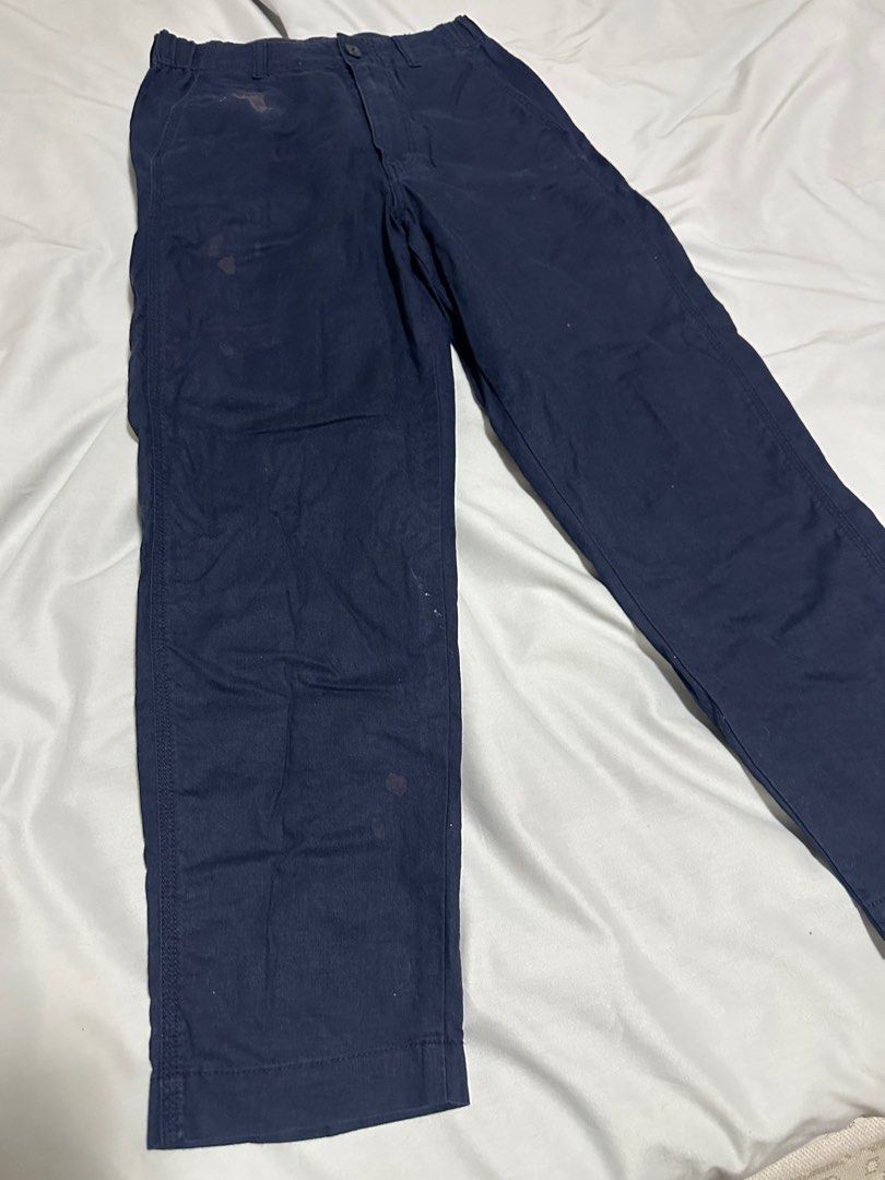 Uniqlo linen pants dark blue small (Category: Jeans) located in Lipa City. Submitted by luciv (Listing ID 1398093404, Image 2). Description: .