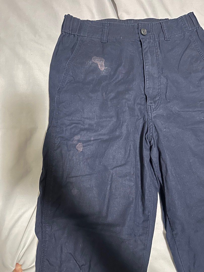 Uniqlo linen pants dark blue small (Category: Jeans) located in Lipa City. Submitted by luciv (Listing ID 1398093404, Image 3). Description: .
