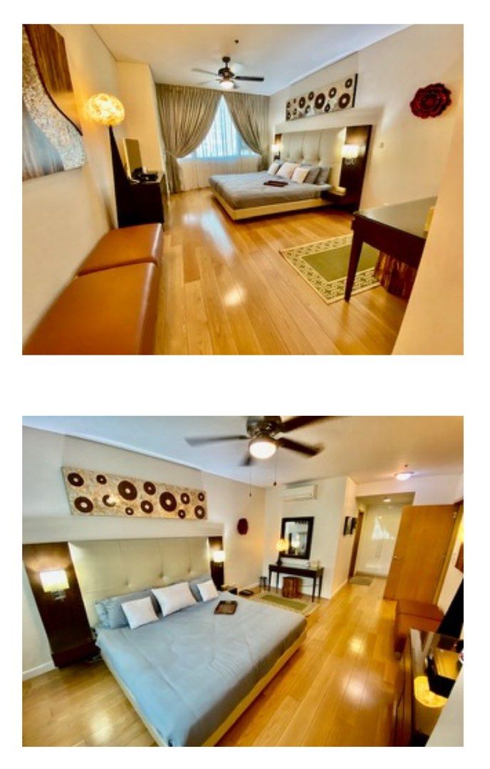2 Bedroom @ Park Terraces Tower 1 (Category: Apartments & Condos) located in Paranaque City. Submitted by mysticfish.5a94f1 (Listing ID 1398317622, Image 3). Description: Park Teraces, Tower 1, 2 Bedrooms,1 parking,* 115 , 3rd Floor, garden views, Morning Sun, With maids room + bath, No Balcony, Unit #3A; Newly Painted with Dunn Edwards Paints & Fully Sanitized, Double Glaze Windows & Tinted windows, Luxuriously Fully Furnished & Interiored Built