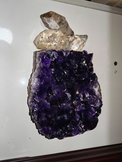 Amethyst Cluster Raw Stone + Shining Crystal64236911393026110