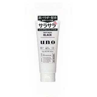 資生堂 - UNO 黑碳強效控油深層清潔男士洗面奶130g (黑色) （9675）64196703343105110