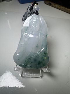 緬甸🇲🇲翡翠A玉 ,冰飄花觀音64233657601921110