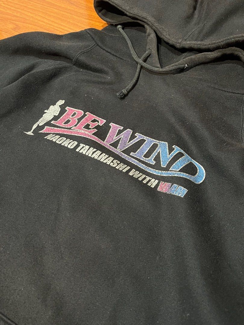 Be Wind Hoodie (Category: Hoodies) located in Paranaque City. Submitted by fonzgup (Listing ID 1398200421, Image 2). Description: L 23.5 W 21.5 Cut Hem.