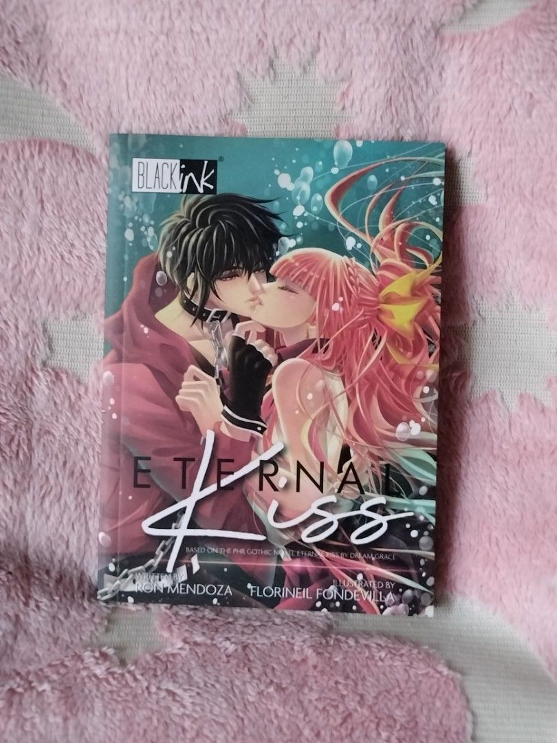black ink eternal kiss by ron mendoza filipino manga comic book (black ...