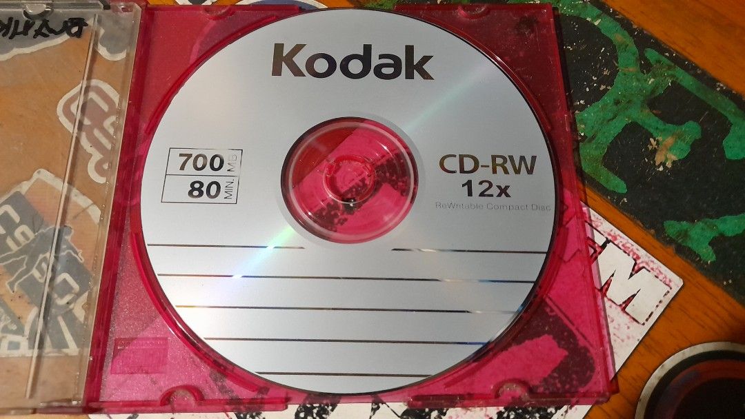 CD DVD KODAK blank disc CD-RW (Category: CDs & DVDs) located in Makati City. Submitted by KaTiToYs (Listing ID 1398269876, Image 1). Description: blank CD RW disc almost new condition meet ups: Makati / BGC / Ortigas... Metro Manila / nearby provinces buyers - pick up via: lalamove / grab... Provincial buyers - ship via: lbc / jrs / jnt... MOP: Gcash ❌❌❌NO COD / COP❌❌❌.