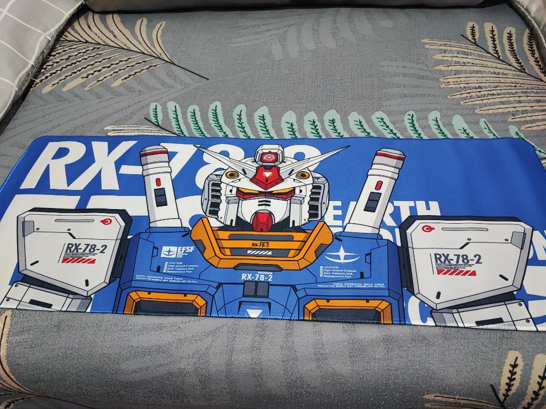 Extended Mousepads Gundam (Category: Mouse & Mousepads) located in Manila. Submitted by emetmigz (Listing ID 1398281997, Image 3). Description: Extended mousepad. 69 Pesos each or 129 Pesos na lang po itong dalawang nasa pic. 70cm length x 30cm width. Never ko nagamit, nakatago lang sa cabinet. Malinis, makinis, makapal po siya. Quality talaga. Hindi mukhang mumurahin. Lalamove/Grab for within Metro Manila No meetups.