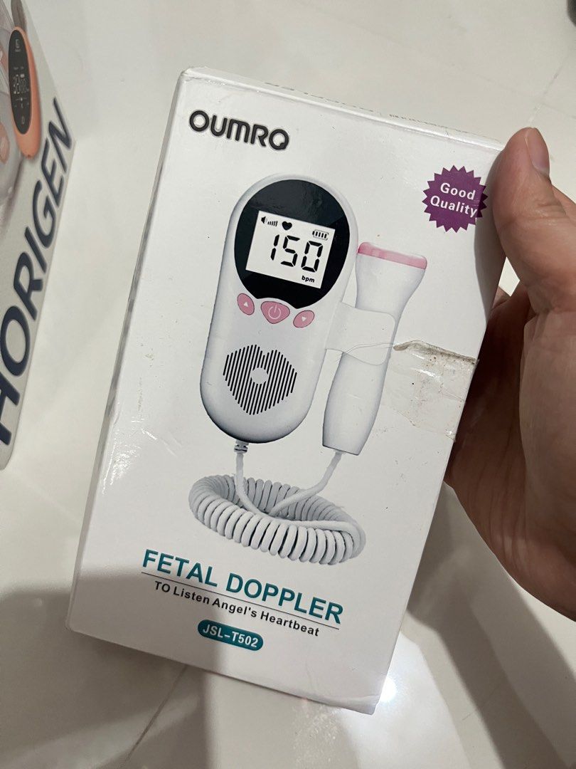 Fetal Doppler (Oumro) (Category: Maternity Care) located in Quezon City. Submitted by sarisann (Listing ID 1398202129, Image 2). Description: For sale: Fetal Doppler Good as new. Used less than 5x, I have other fetal doppler. Message me..