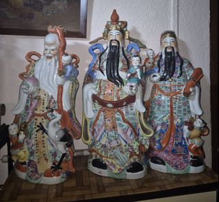 Fu lu shou 福禄寿For Sale | Vintage Collectibles | Carousell Singapore
