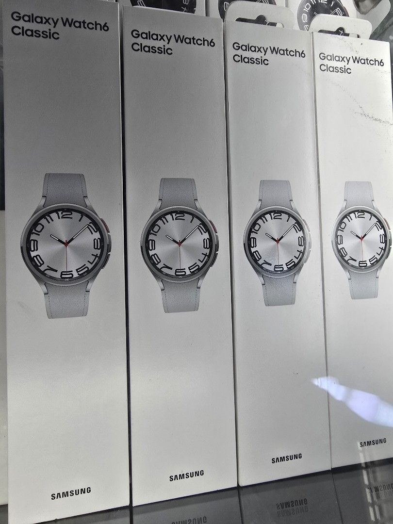 Galaxy Watch 6 Classic 47mm (Category: Wearables & Smart Watches) located in San Juan City. Submitted by AshleyandLynGeneralmerchandise (Listing ID 1398309607, Image 1). Description: Fallow & Like My Fb Page for more info & details 📌 Jenny Telecom (0990171472) 📌 Ashley & Lyn (09959523680) 🗼Mode of Payment🗼 🍉Cash 🍉Bank Transfer 🍉GCash 🌽Installment🌽 🍈Credit Card 🍈Ggives 🍈Home Credit 🫑Cash on Delivery 🫑Shipping 🫑Meet Up 🫑Trade In You