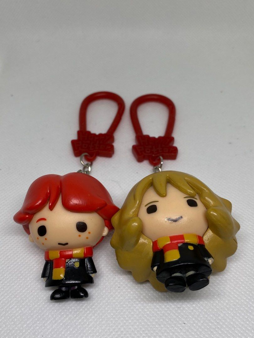 Harry Potter Hermione and Ron Keychain (Category: Western Merchandise) located in Mandaluyong City. Submitted by baboools (Listing ID 1398296237, Image 1). Description: .