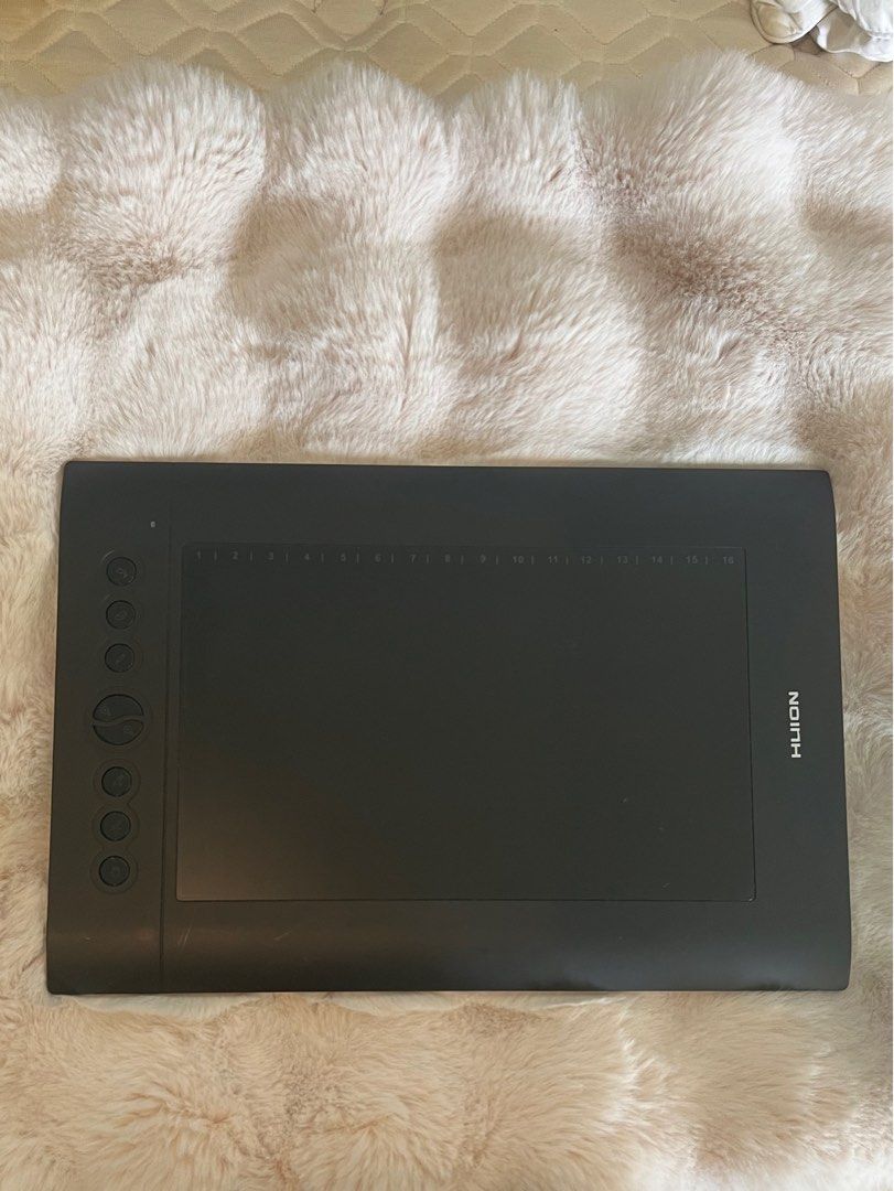 Huion H610PRO - Drawing Tablet (Category: Others) located in Quezon City. Submitted by peachnikk (Listing ID 1398233517, Image 1). Description: Huion H610PRO Tablet Comes with stylus and nibs, along with its connector wires Please communicate properly Prices are negotiable Payment is through Gcash Delivery LALAMOVE LBC GRAB.