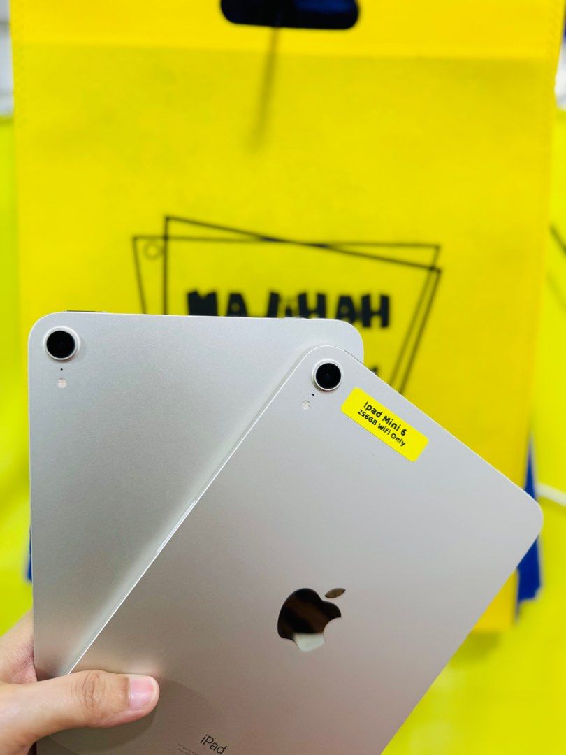 Ipad MINI 6 256GB wifi only No issues slightly used (Category: iPad) located in San Juan City. Submitted by najihahtelecomshop2018 (Listing ID 1398311713, Image 3). Description: Legit Store | Original unit FOR SALE | TRADE / SWAP ▫️INSTALLMENT thru: 🔸Credit Card (straight / installment) 🔸Ggives / Gcredit + 6% interest 🔸Spay Later + 6% interest (RFS: Buy and Sell any kinds of Gadgets) Description: Ipad MINI 6 256GB ( other GB are also available