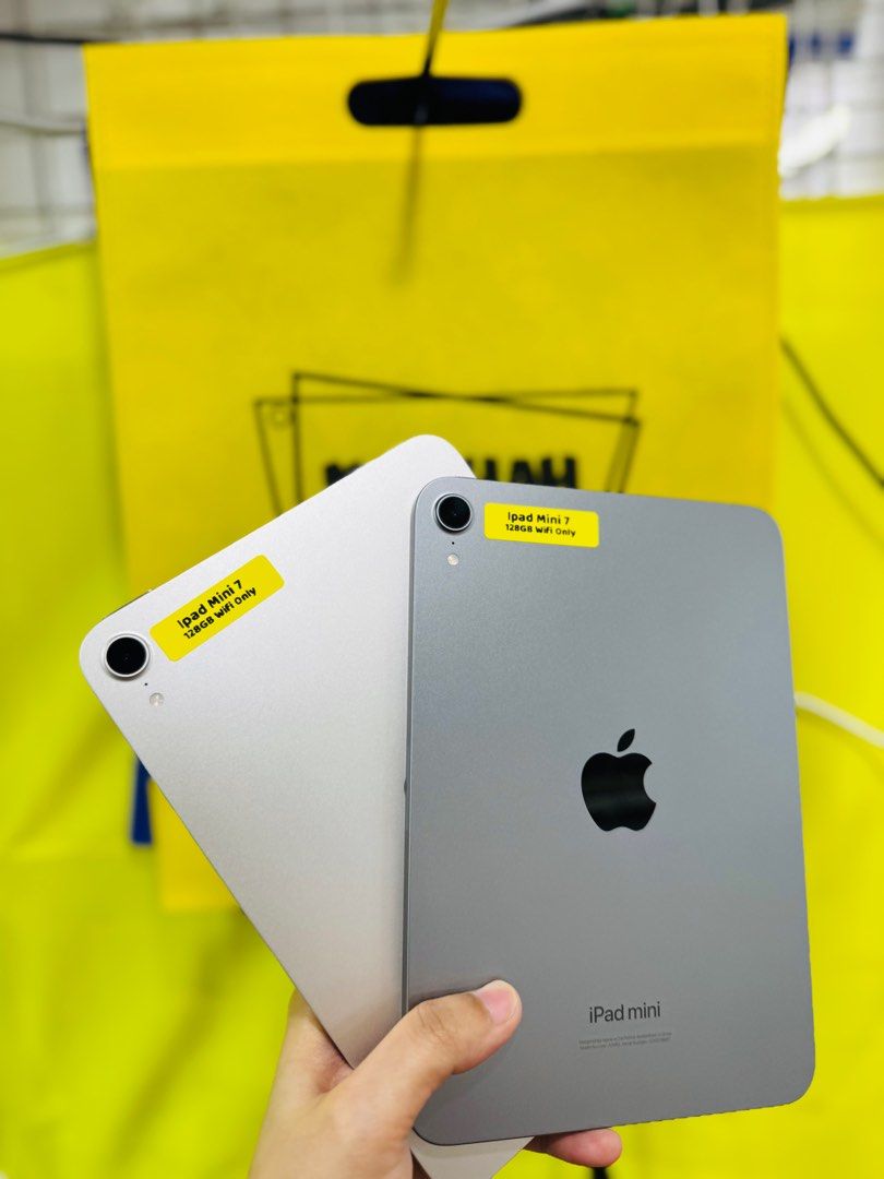 Ipad MINI 7 128GB Wifi only 97BH no issues (Category: iPad) located in San Juan City. Submitted by najihahtelecomshop2018 (Listing ID 1398312786, Image 2). Description: Legit Store | Original unit FOR SALE | TRADE / SWAP ▫️INSTALLMENT thru: 🔸Credit Card (straight / installment) 🔸Ggives / Gcredit + 6% interest 🔸Spay Later + 6% interest (RFS: Buy and Sell any kinds of Gadgets) Description: Ipad Mini 7 128GB 97BH NTC APPROVED Wifi only No hidden 
