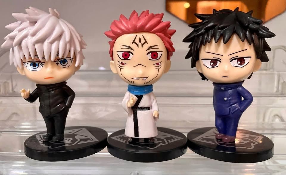 Jujutsu Kaisen Display Minigures (cake topper) (Category: Figurines & Statues) located in Quezon City. Submitted by ayezeph (Listing ID 1398234190, Image 1). Description: .
