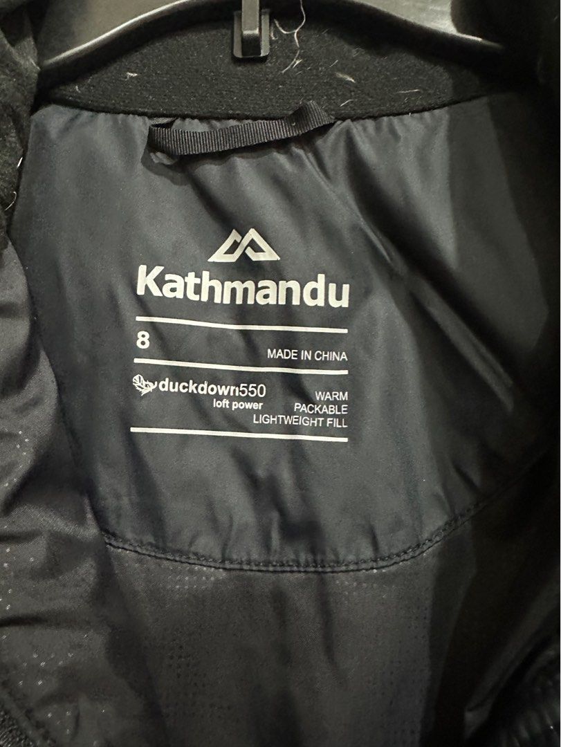 Kathmandu Black Puffer Puffy Down Duckdown 550 Jacket Winter Coat (Category: Coats, Jackets and Outerwear) located in Quezon City. Submitted by decluttering_alot (Listing ID 1398184429, Image 3). Description: Used once then just stored, super nice and warm, prety much like brand new Definitely much warmer than Uniqlo jackets because of the duckdown 550. Design is as nice as Arcteryx north face etc Size: AU/NZ 8 which is US 4, fits small to medium