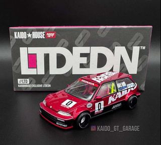 MINI GT KAIDO HOUSE Honda Civic EF Kaido Works LTDEDN LA