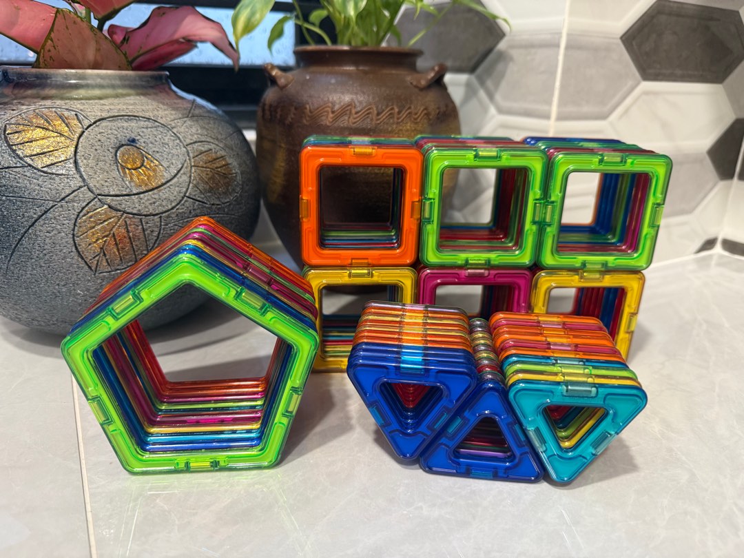Magformer Magnetic Tiles, Hobbies & Toys, Toys & Games on Carousell
