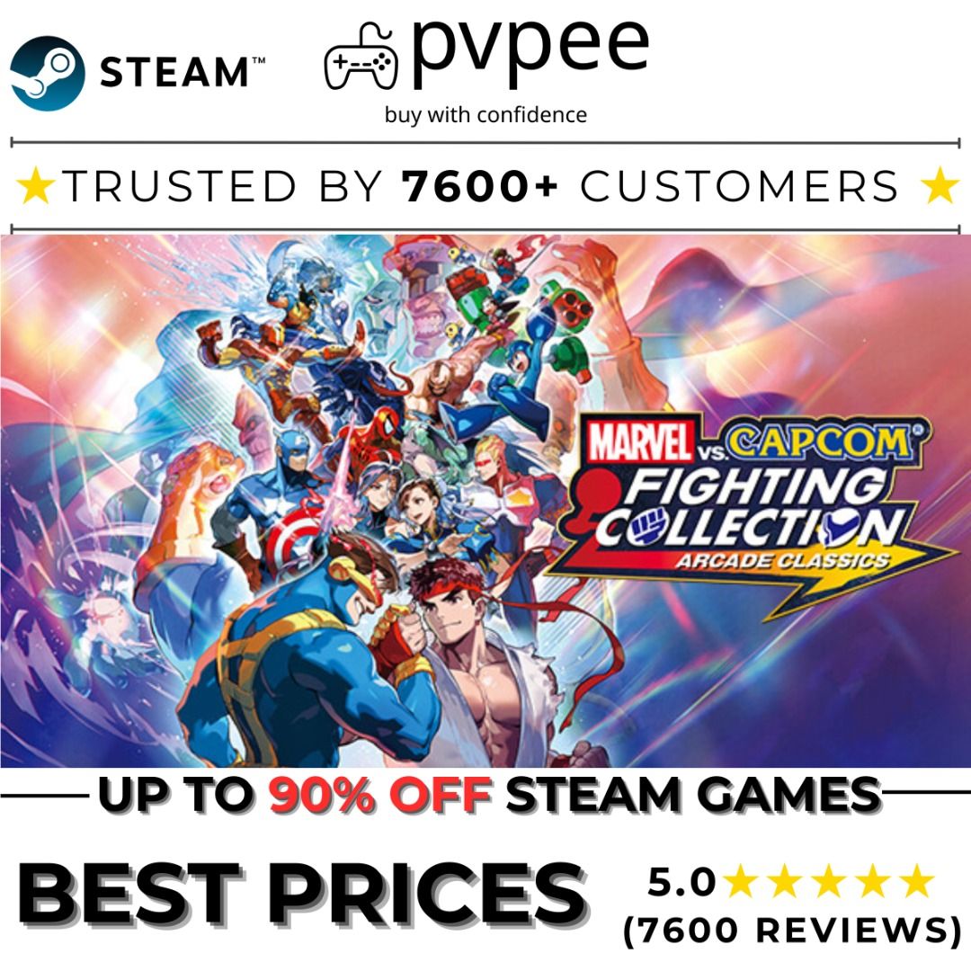 MARVEL vs. CAPCOM Fighting Collection: Arcade Classics [Steam Games ...